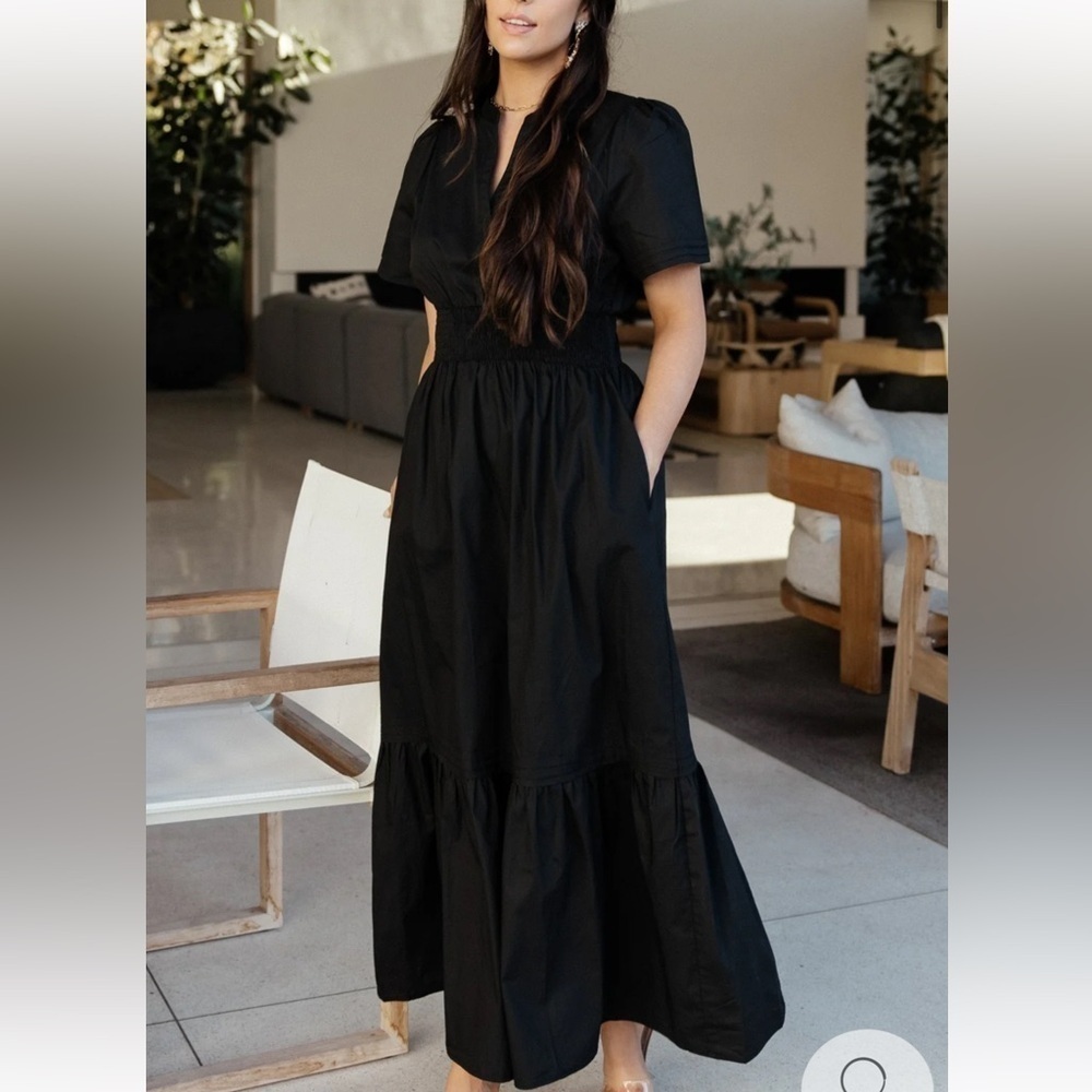 Baltic Born Black Vera Maxi Dress size XS NWT
